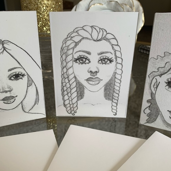 Custom Art Greeting Cards - Set of 4 - Picture 6 of 15